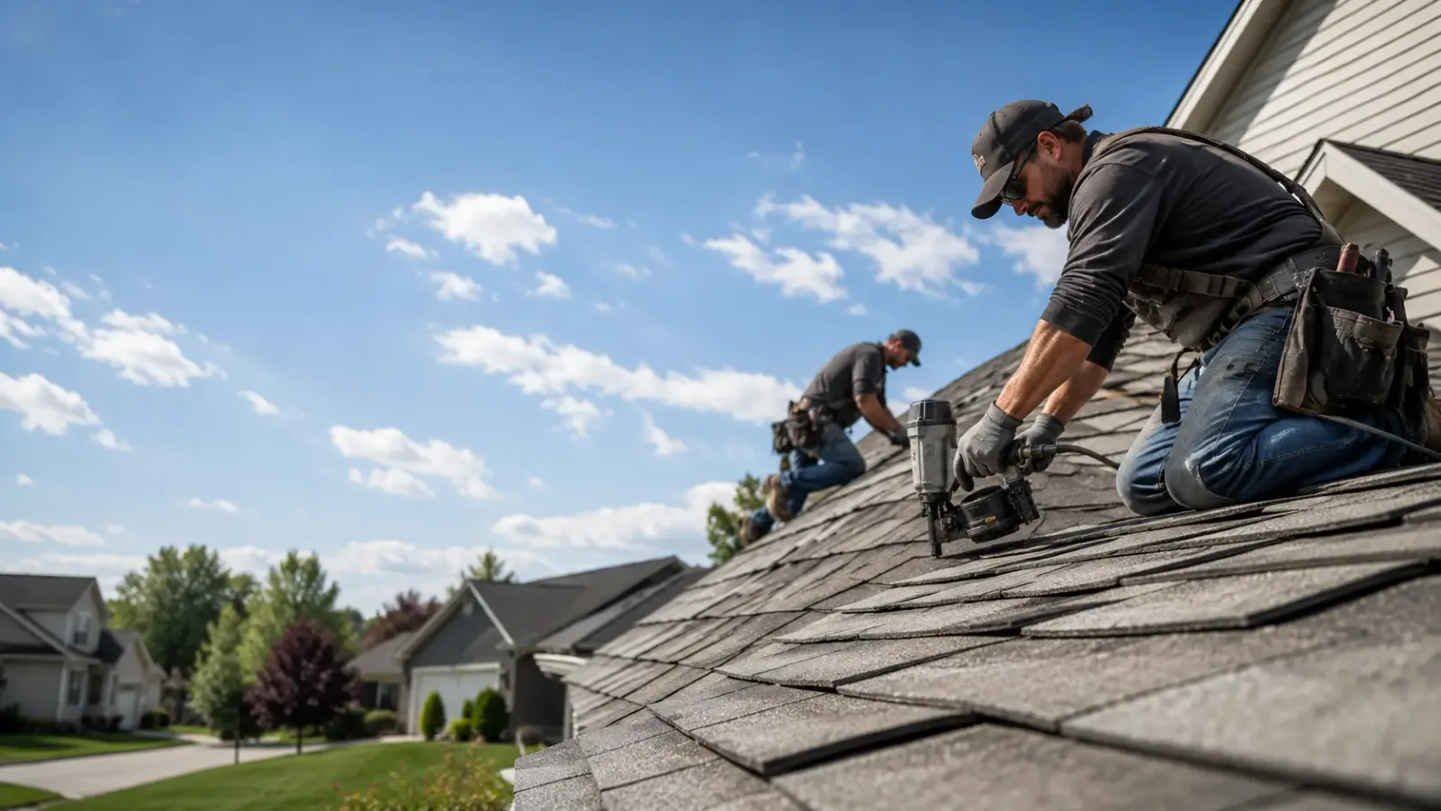 Storm Damage Roof Repair in Newhebron, MS near me